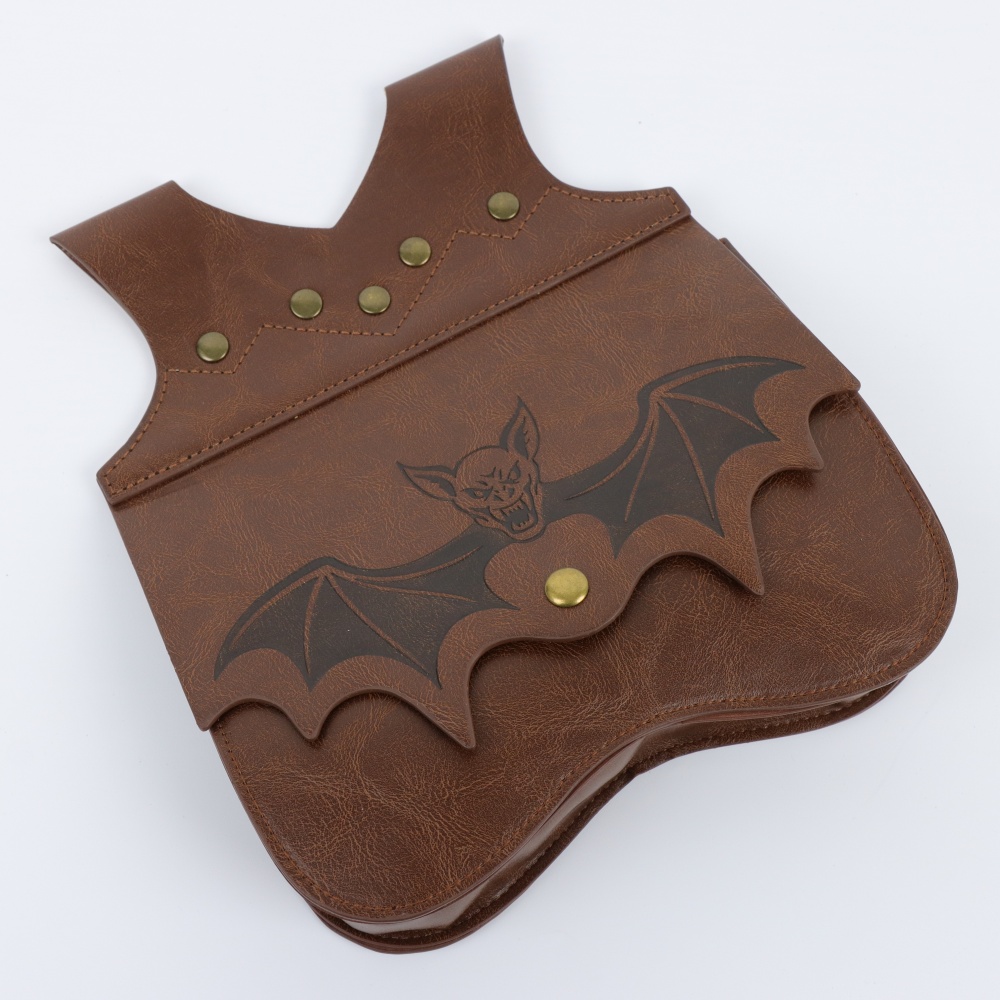 กระเป๋าคาดเอวหนัง PU ลายค้างคา - Cosplay Prop บทวิจารณ์และราคา