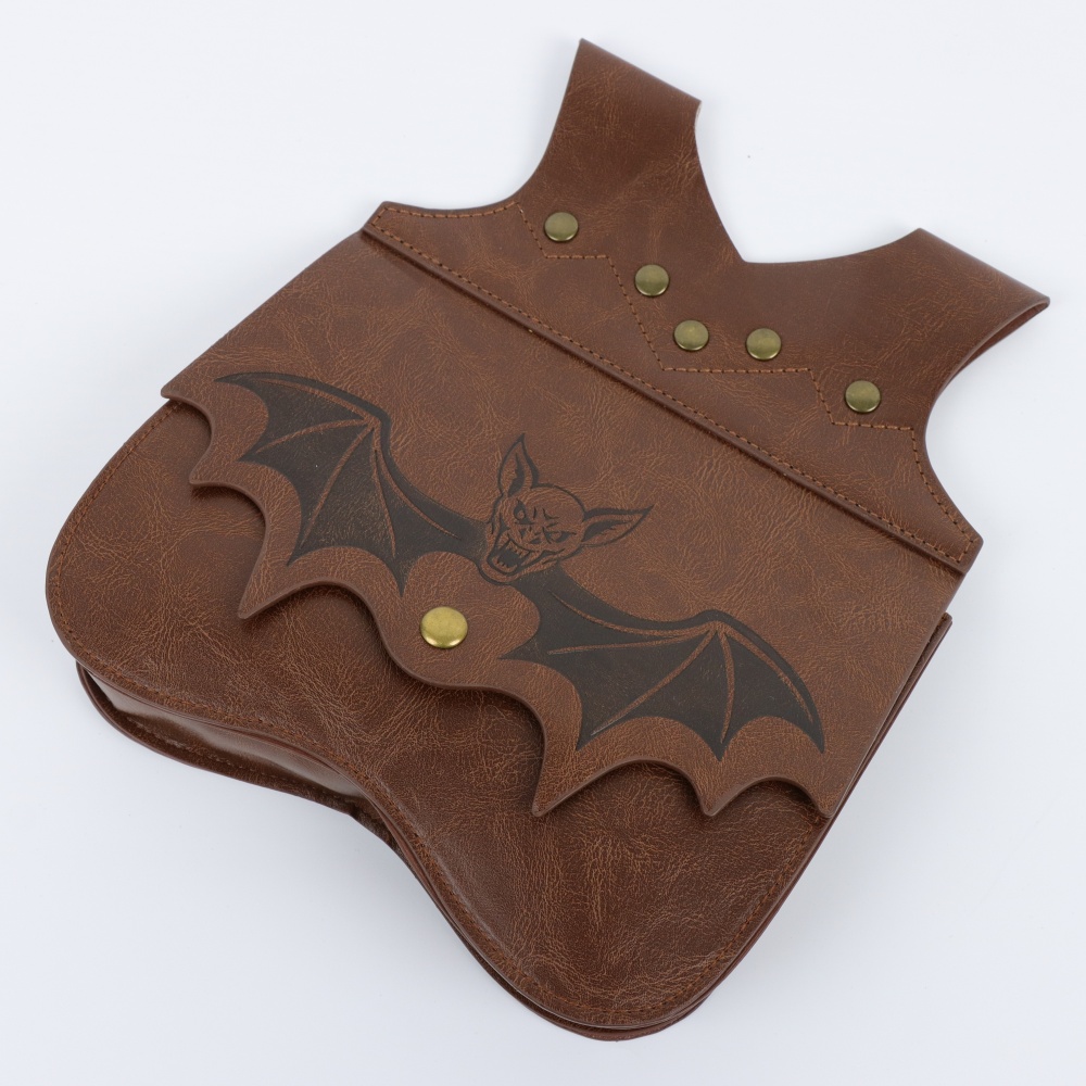 กระเป๋าคาดเอวหนัง PU ลายค้างคา - Cosplay Prop บทวิจารณ์และราคา