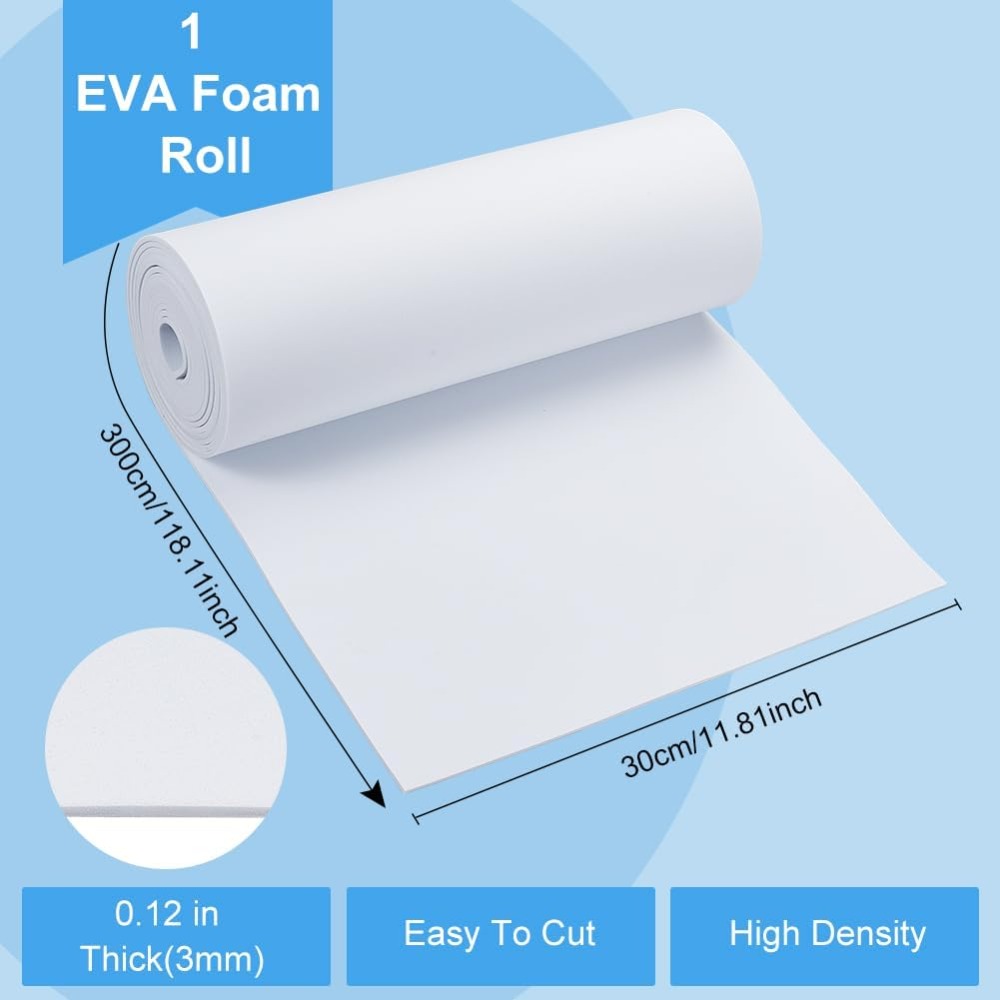 โฟมม้วน EVA สำหรับอุปกรณ์ศิลปะ - Craft Foam Roll บทวิจารณ์และราคา