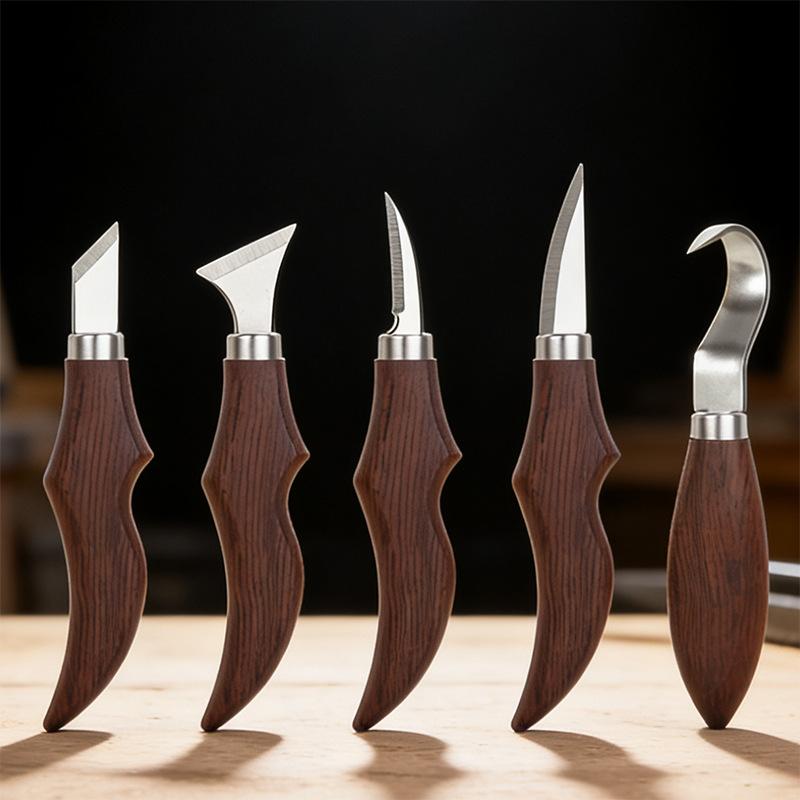 ชุดมีดแกะสลักไม้ 5 ชิ้น พร้อมด - Craft Knife Set บทวิจารณ์และราคา