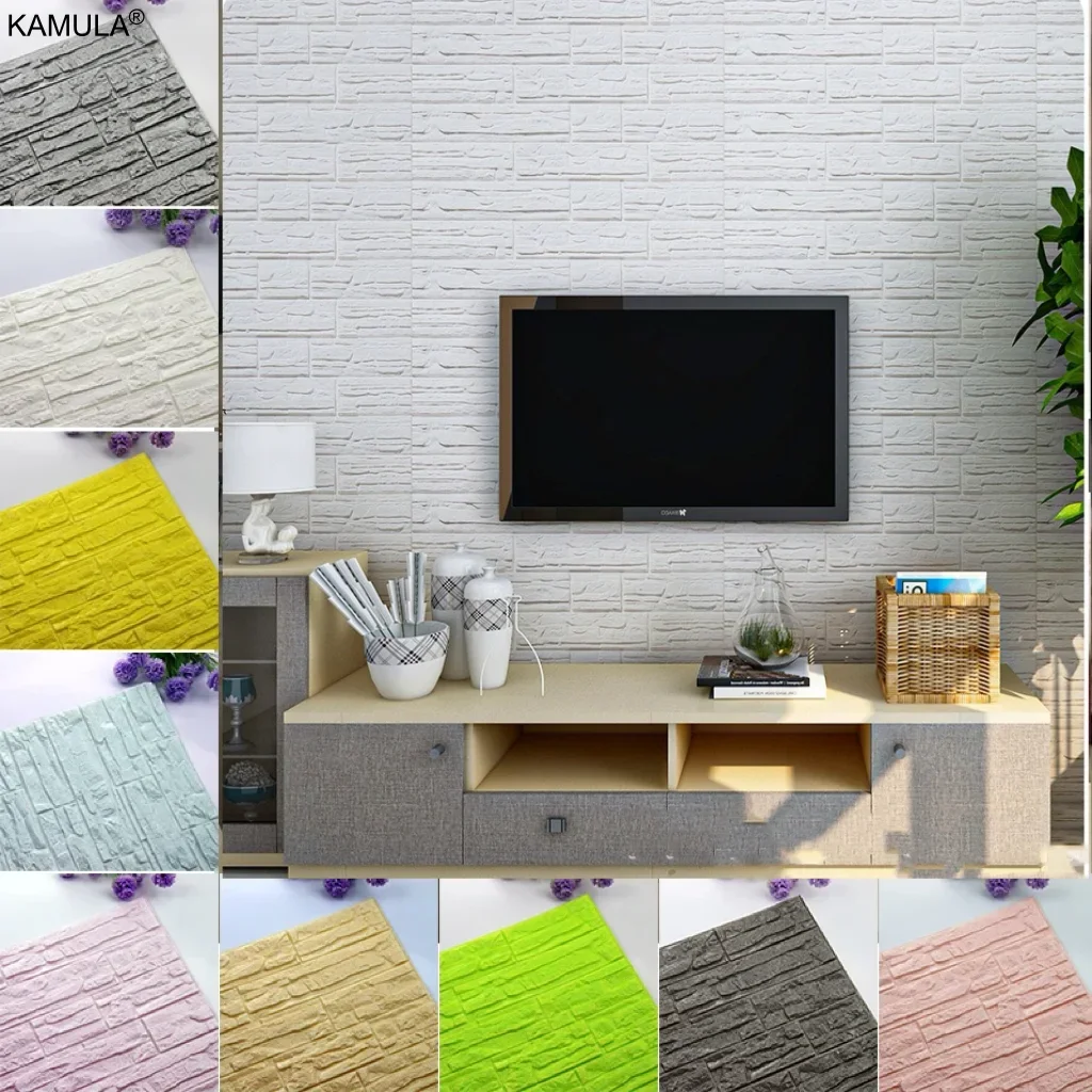 วอลเปเปอร์กันน้ำสีพื้น 6 ชิ้น  - Craft Foam Roll บทวิจารณ์และราคา