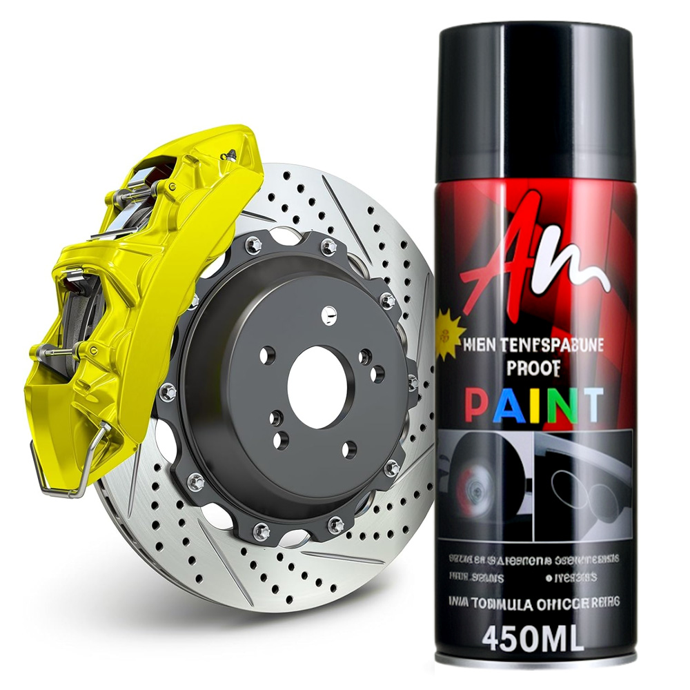 DIY สีคาลิปเปอร์เบรค 2K สเปรย์ - Metallic Spray Paint บทวิจารณ์และราคา