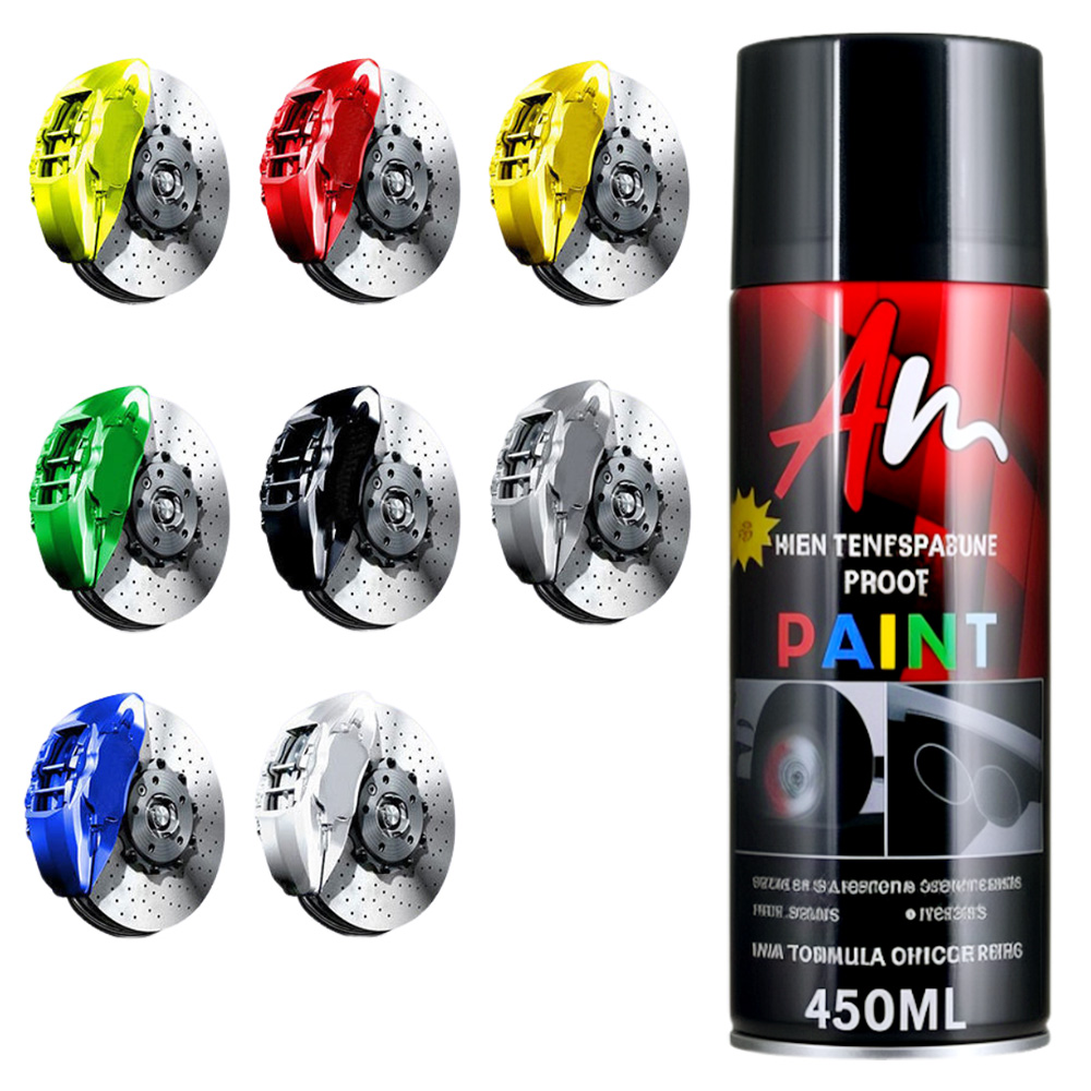 DIY สีคาลิปเปอร์เบรค 2K สเปรย์ - Metallic Spray Paint บทวิจารณ์และราคา