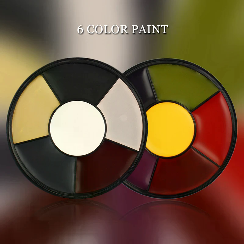 สีเพ้นท์หน้าและตัว 6 สี ละลายน - Cosplay Prop Paint บทวิจารณ์และราคา