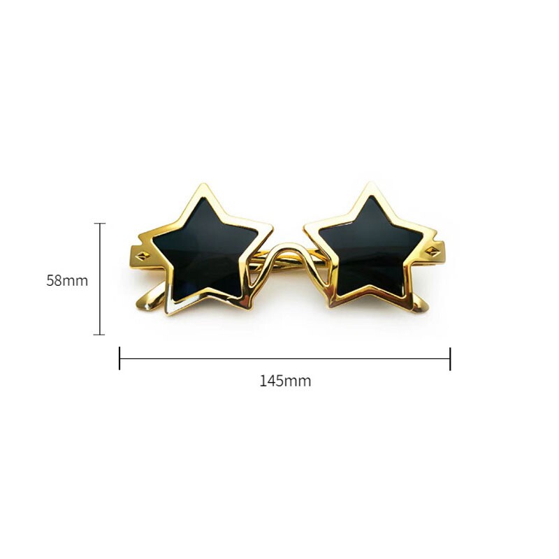 แว่นกันแดดลายดาวสำหรับคอสเพลย์ - Cosplay Prop Pattern บทวิจารณ์และราคา