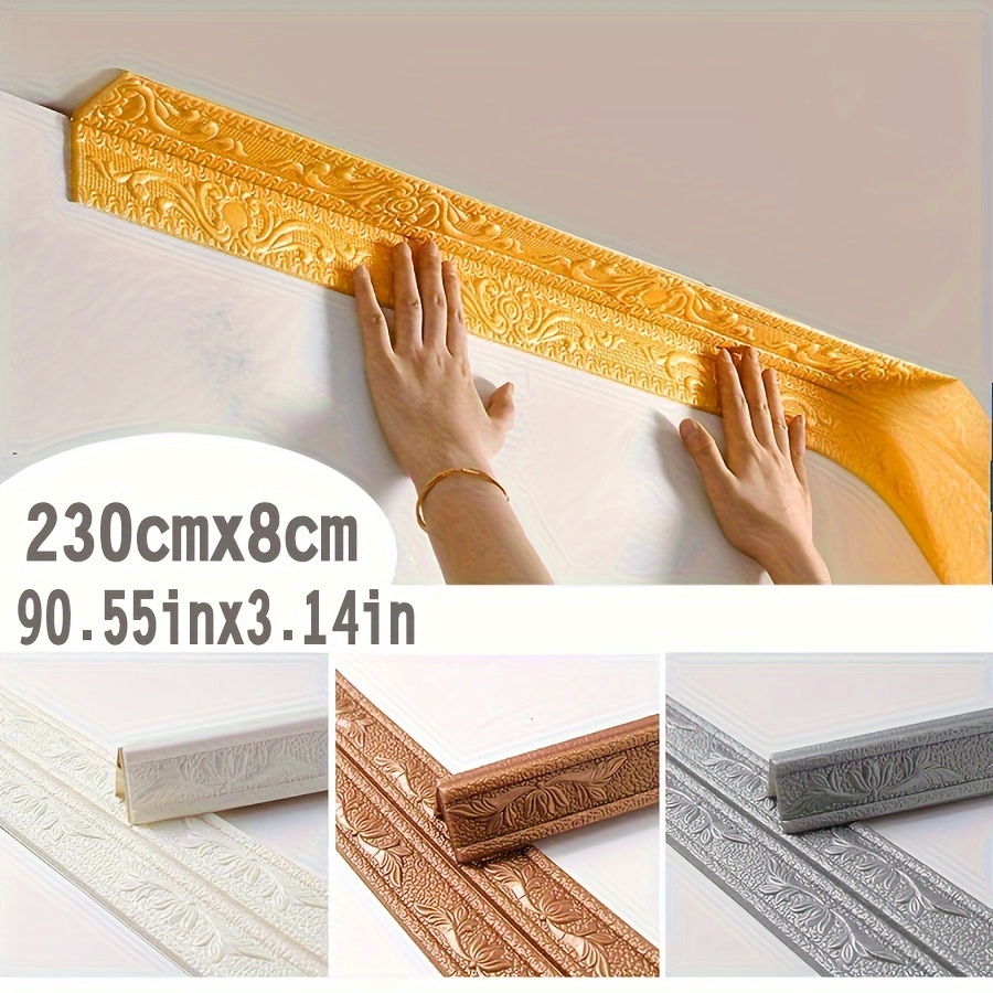 230 ซม.โฟมขอบผนังสติกเกอร์สามา - Craft Foam Roll บทวิจารณ์และราคา